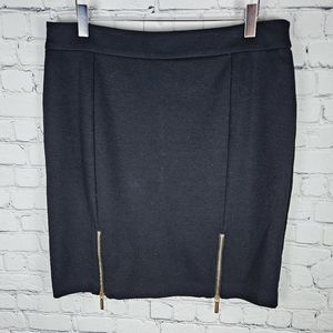 MICHAEL MICHAEL KORS | zipper detail stretch pencil skirt